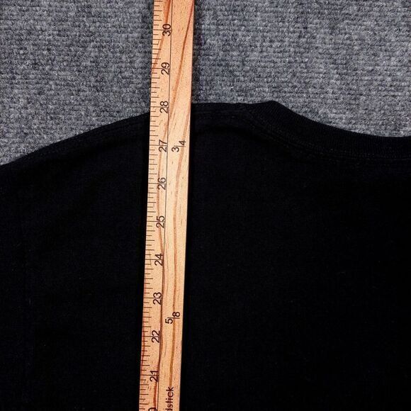 Thrasher Skateboard Magazine Black & Flame Logo‎ Men's Black T-Shirt Size Medium - Picture 7 of 8